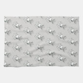 Linge De Cuisine cacahuètes | Snoopy Reindeer (Horizontal)