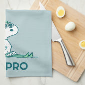 Linge De Cuisine cacahuètes | Snoopy sur Skis (Quart Plié)