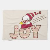 Linge De Cuisine cacahuètes | Snoopy & Woodstock Joy Sled Ride (Horizontal)