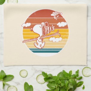 Linge De Cuisine cacahuètes Snoopy & Woodstock Ski Trip