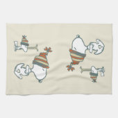 Linge De Cuisine cacahuètes | Snoopy & Woodstock Ski Trip (Horizontal)