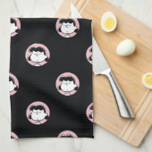 Linge De Cuisine cacahuètes | Visages de Lucy (Quart Plié)