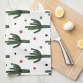 Linge De Cuisine Cactus (Quart Plié)