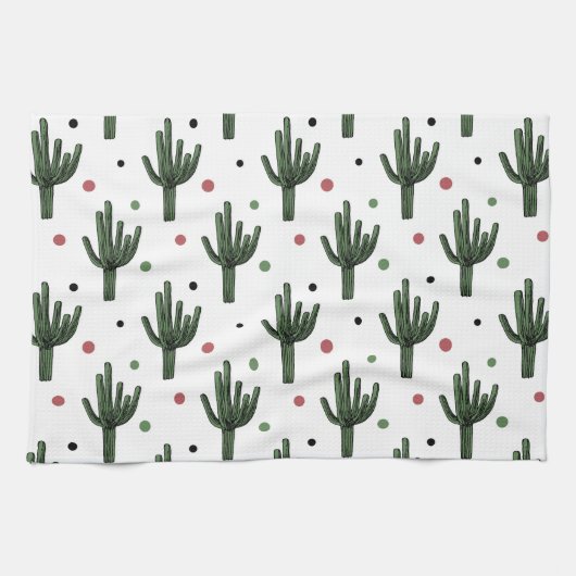 Linge De Cuisine Cactus (Horizontal)