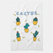 Linge De Cuisine Cactus (Vertical)