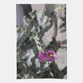 Linge De Cuisine Cactus Challa en fleurs (Vertical)
