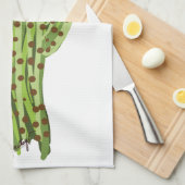 Linge De Cuisine Cactus de floraison de Saguaro (Quart Plié)