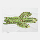 Linge De Cuisine Cactus de floraison de Saguaro (Horizontal)