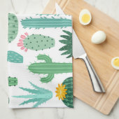 Linge De Cuisine Cactus du désert (Quart Plié)