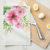 Linge De Cuisine Cactus floral (Quart Plié)