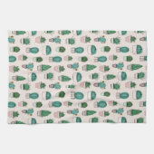 Linge De Cuisine Cactus Motif Succulent (Horizontal)