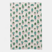 Linge De Cuisine Cactus Motif Succulent (Vertical)