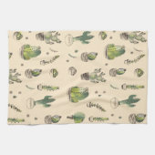 Linge De Cuisine Cactus Succulents de la vie Plante Motif (Horizontal)