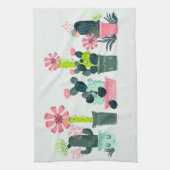 Linge De Cuisine Cactus Vert (Vertical)