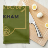 Linge De Cuisine Cadeau classique britannique de nouveauté (Quart Plié)