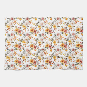 Linge De Cuisine Cadeau d'anniversaire Floral Aquarelle