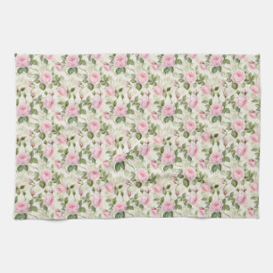 Linge De Cuisine Cadeau d'anniversaire Rose rose sans couleur
