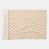 Linge De Cuisine Cadeau de Champagne avec Initiales de Nom Brodé (Horizontal)