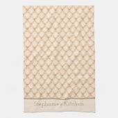 Linge De Cuisine Cadeau de Champagne avec Initiales de Nom Brodé (Vertical)