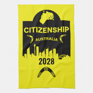 Linge De Cuisine Cadeau de citoyenneté australienne