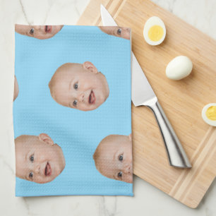 Linge De Cuisine Cadeau de cuisson sur le visage personnalisé de gr