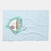 Linge De Cuisine Cadeau de Cute Positivitea pour Amateur de Thé (Horizontal)
