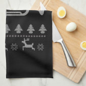 Linge De Cuisine Cadeau de la trompette de Noël (Quart Plié)