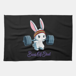 Linge De Cuisine Cadeau de lapin  Attractions de gymnastique sur le