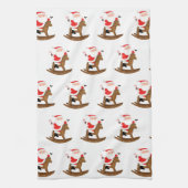 Linge De Cuisine Cadeau de Noël équestre (Vertical)