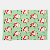 Linge De Cuisine Cadeau de Noël pour la pêche (Horizontal)