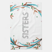 Linge De Cuisine Cadeau de soeurs (Vertical)