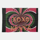 Linge De Cuisine Cadeau de voyage kenyan - Conception de câblage et (Horizontal)