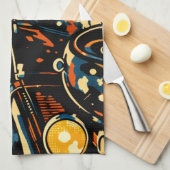 Linge De Cuisine Cadeau décoration maison Cockapoo Pop Art (Quart Plié)