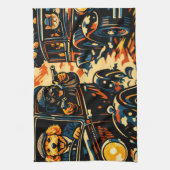 Linge De Cuisine Cadeau décoration maison Cockapoo Pop Art (Vertical)