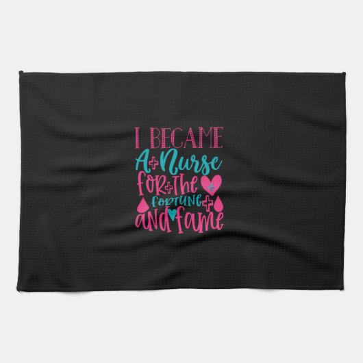 Linge De Cuisine Cadeau infirmière | Devient Infirmière Pour La For (Horizontal)
