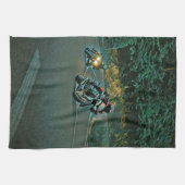 Linge De Cuisine Cadeau moto (Horizontal)