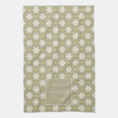 Linge De Cuisine Cadeau personnalisé de fête des mères Daisy person (Vertical)