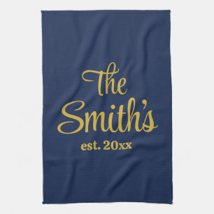 Linge De Cuisine Cadeau personnalisé de jour de mariage Cadeau de N
