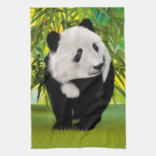 Linge De Cuisine Cadeau pour amateur d'animaux mignon ours en peluc
