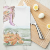 Linge De Cuisine Cadeau pour Pâques (Quart Plié)