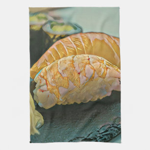 Linge De Cuisine Cadeau sushi amoureux