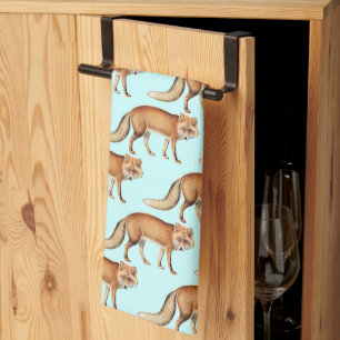 Linge De Cuisine Cadeaux de Baby Shower Douce Renard Vintage