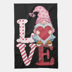 Linge De Cuisine Cadeaux de couple d'amour de gnome de la Saint-Val