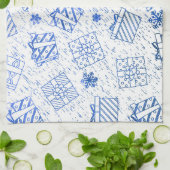 Linge De Cuisine Cadeaux de Noël 6 (Plié)