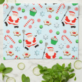 Linge De Cuisine Cadeaux de Noël de crosse (Plié)