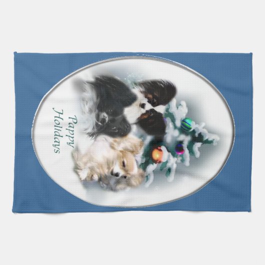 Linge De Cuisine Cadeaux de Noël Papillon (Horizontal)