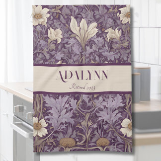 Linge De Cuisine Cadeaux de retraite botanique vintages pour maman
