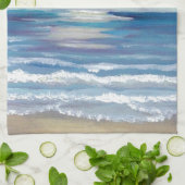 Linge De Cuisine Cadeaux de Sun de surf de mer d'océan de coucher (Plié)