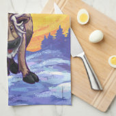 Linge De Cuisine Cadeaux et accessoires de rennes (Quart Plié)