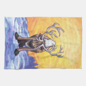 Linge De Cuisine Cadeaux et accessoires de rennes (Horizontal)